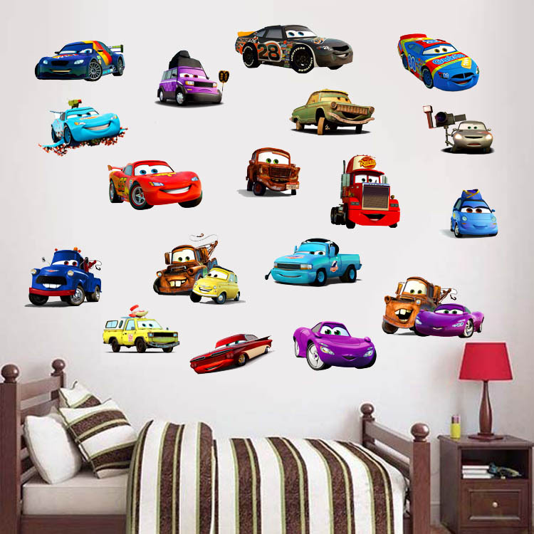 Lighting Mcqueen Decor - Cars 3 Movie Wall Sticker Decals