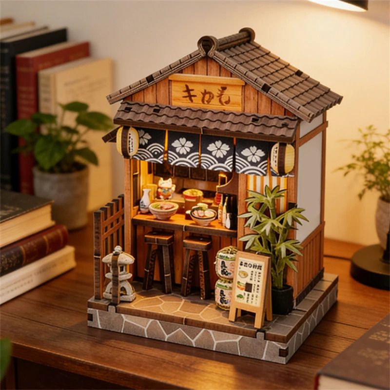 2027 DIY Wooden Mini Casa Japa - Japanese Lighting Decor 评论和价格