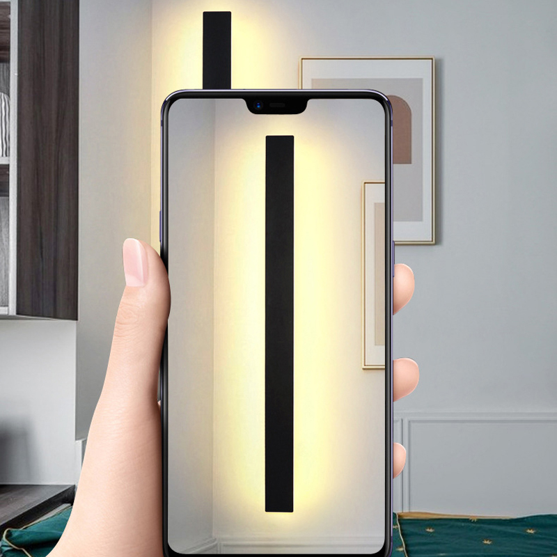 Modern Led Line Wall Light 40C - Foyer Lighting Wall Decor 评论和价格