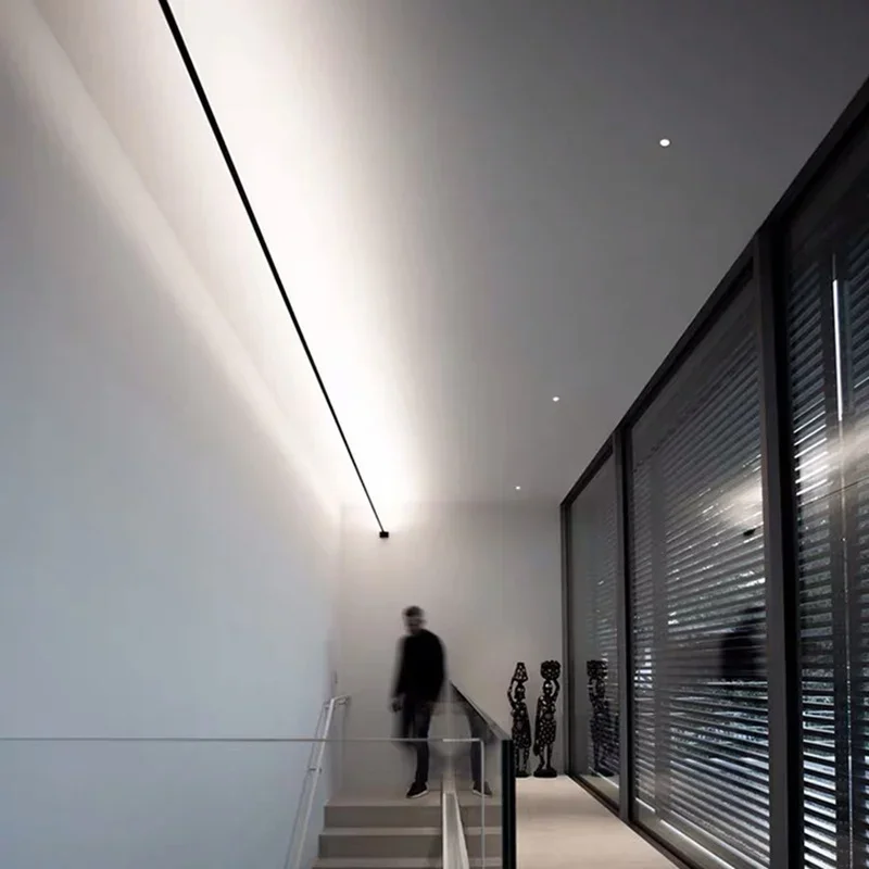 Modern Black White Linear Wall - Foyer Lighting Wall Decor 评论和价格