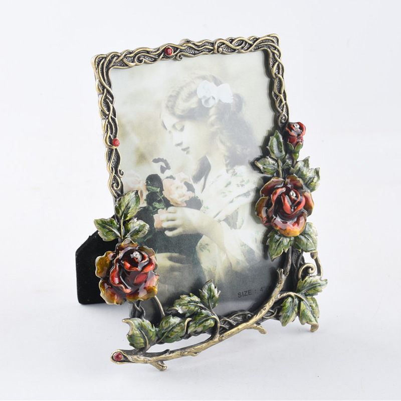 Modern Alloy Photo Frame Decor - Lighting Room Decor Photo 评论和价格