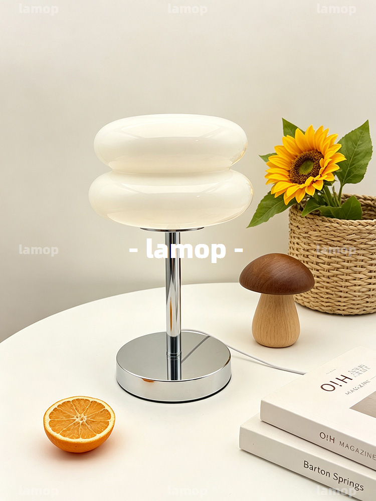 Bauhaus Cream‑Globe Table Lamp - Lighting Decoration In Bedroom 评论和价格