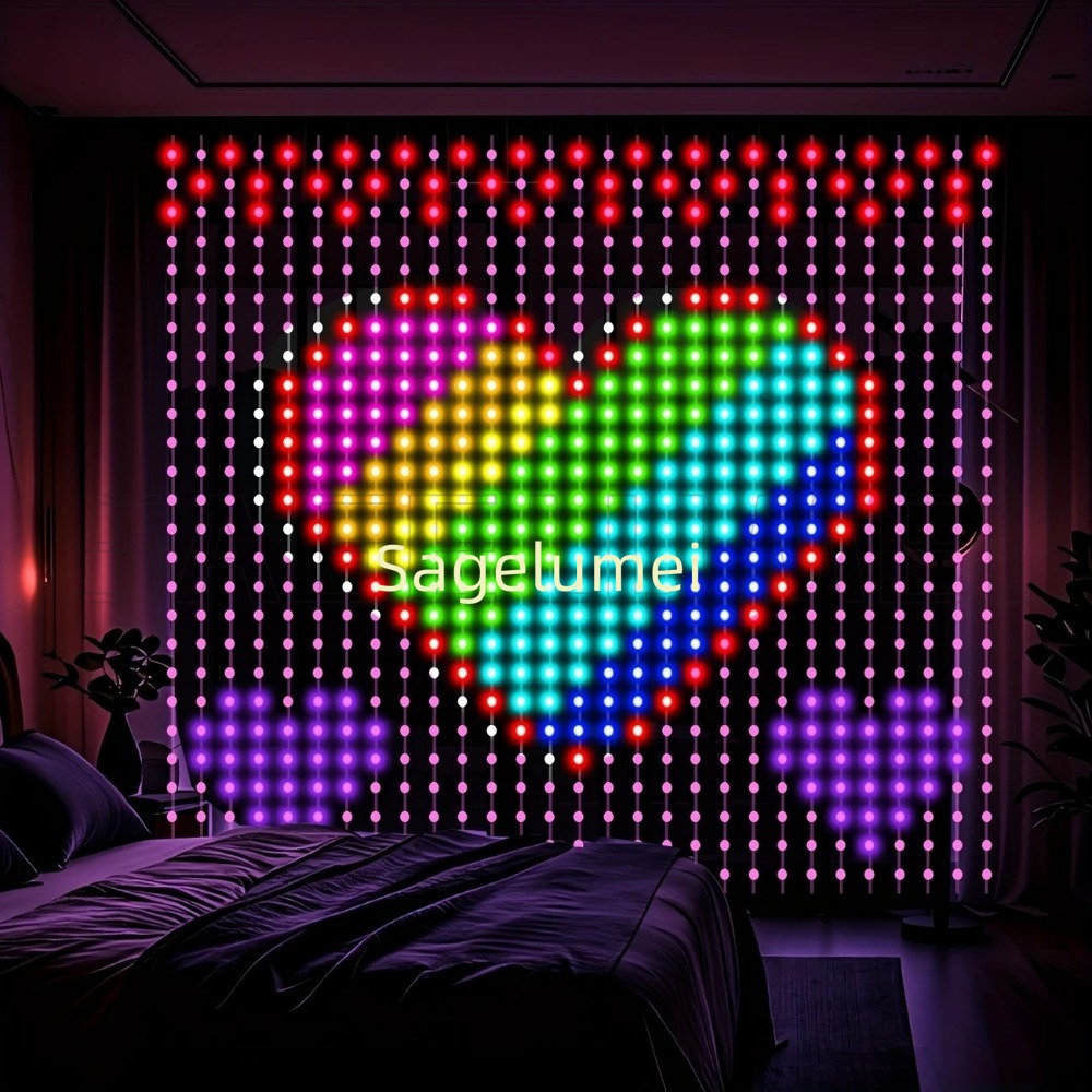 400LED String Lights Smart Cur - Fairy Light Curtain 评论和价格