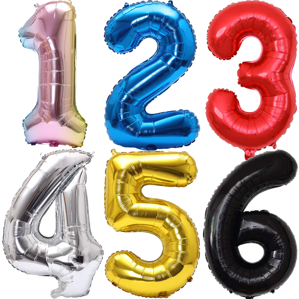 32inch Rainbow Gradient Number - Lighting Mcqueen Decor 评论和价格