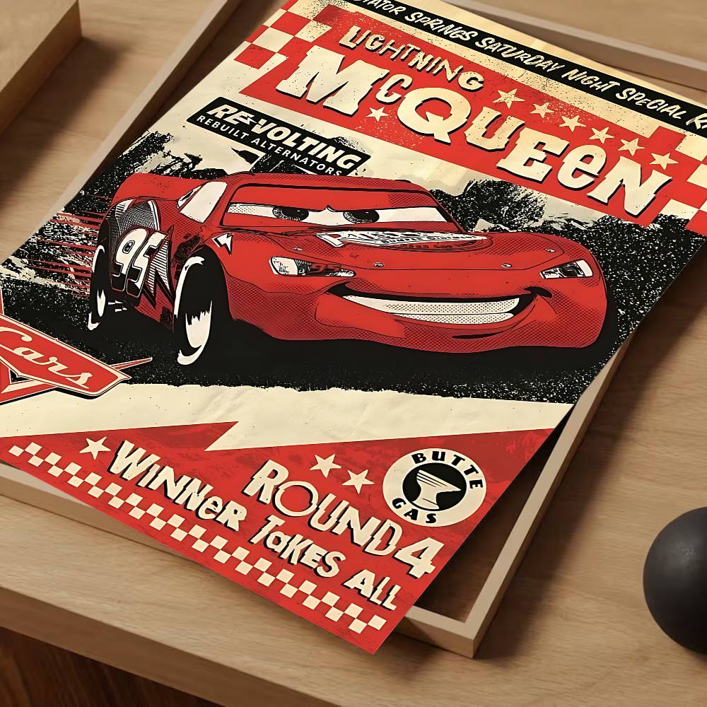 L-Lightning CARTOON M-McQueen  - Lighting Mcqueen Decor 评论和价格