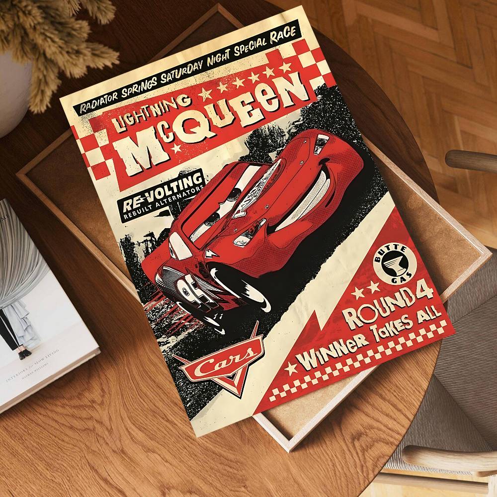 L-Lightning CARTOON M-McQueen  - Lighting Mcqueen Decor 评论和价格