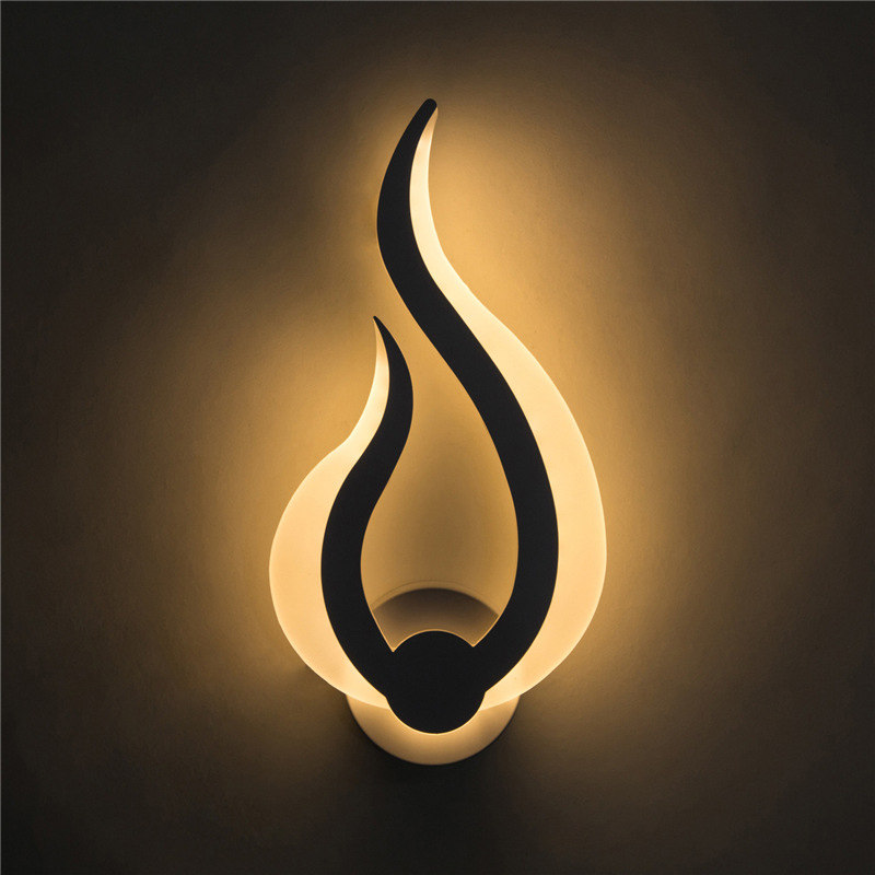 Indoor Home Decoration Acrylic - Foyer Lighting Wall Decor 评论和价格
