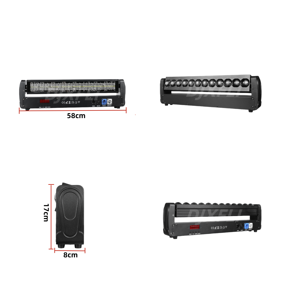 2pcs 250W Double Sides Beam Cu - Fairy Light Curtain 评论和价格