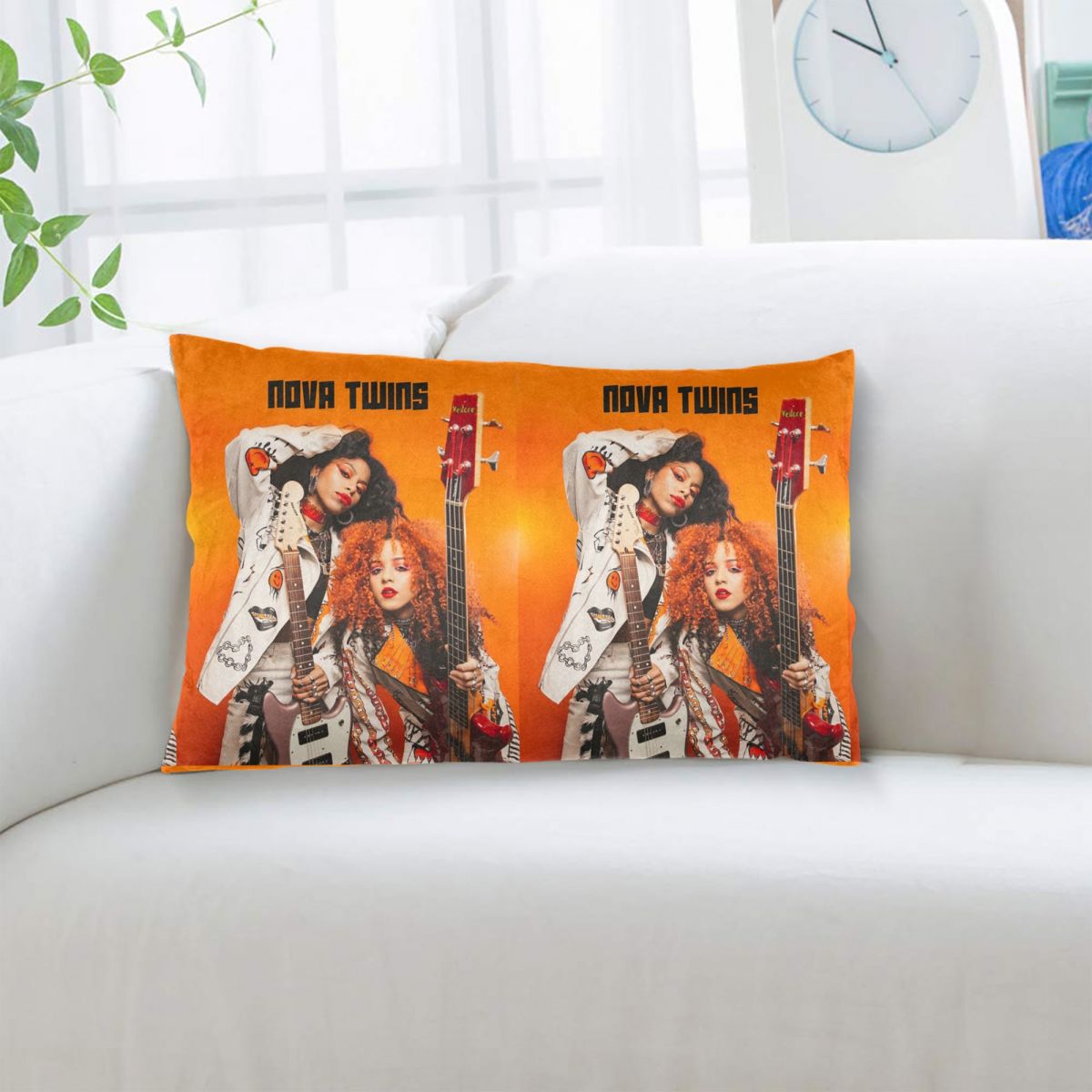 Nova Twins Rectangle Pillowcas - Nova Decor & Lighting Julestjerne 评论和价格