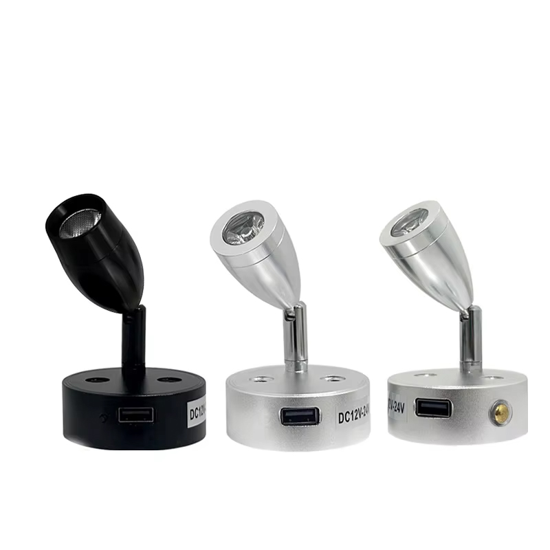 LED RV Light USB Wall Lamp 3W  - Foyer Lighting Wall Decor 评论和价格