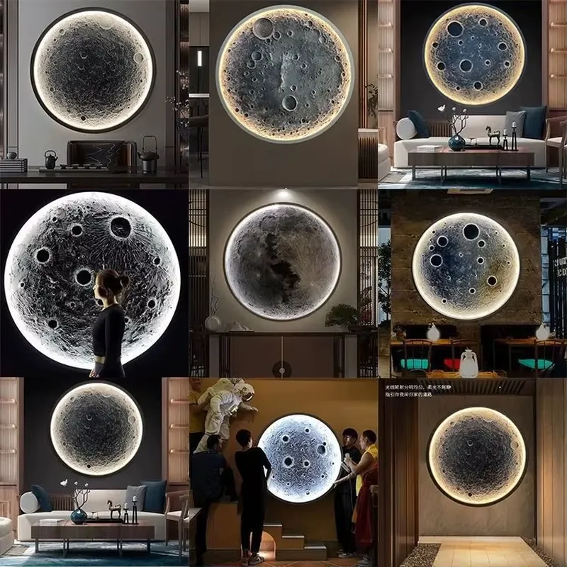 3D Moon Lamp LED Night Light C - Bedroom Lighting Decor Ideas 评论和价格