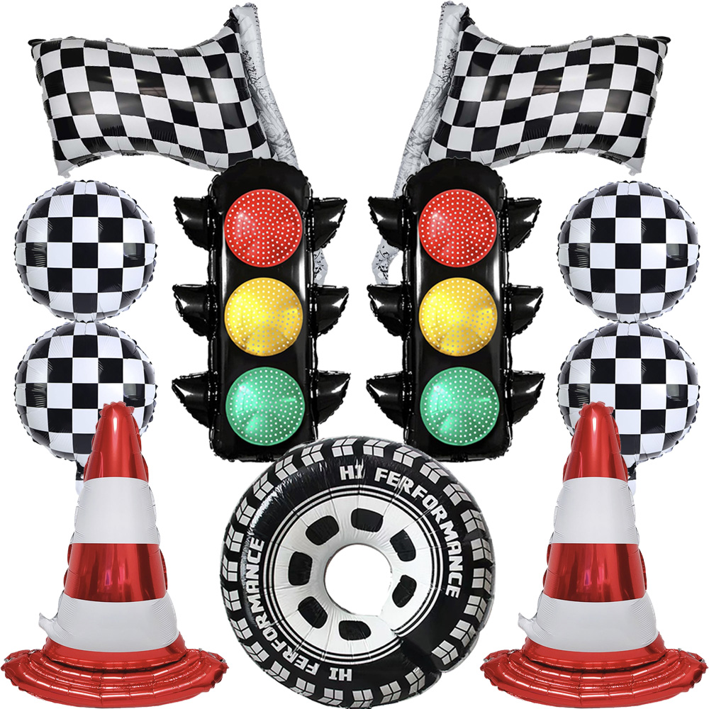 Race Car Birthday Party Decora - Lighting Mcqueen Decor 评论和价格