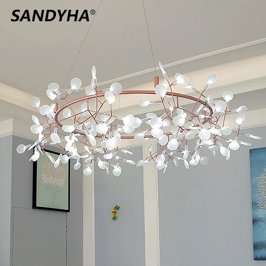 Modern LED Firefly Chandelier  - Decor Lighting The Parade 评论和价格